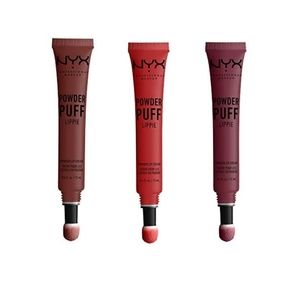 3 - π NYX PROFESSIONAL LIP MAKEUP - Powder Puff Lippie Lip Cream - NWT
